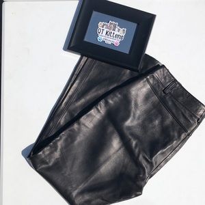 Banana Republic Vintage Size 14 Leather Pants